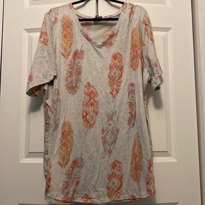 Lularoe Christy shirt sz 3XL